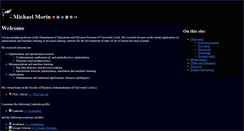 Desktop Screenshot of michaelmorin.info